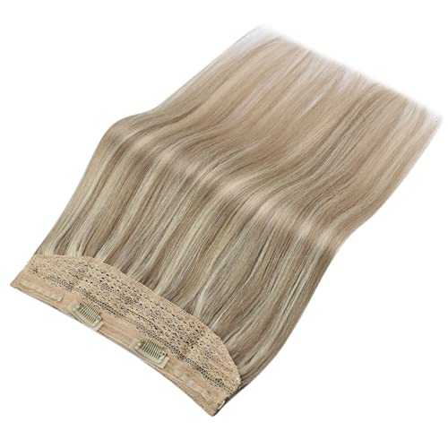 Human Hair Invisible Wire Hair Extensions - Image 89
