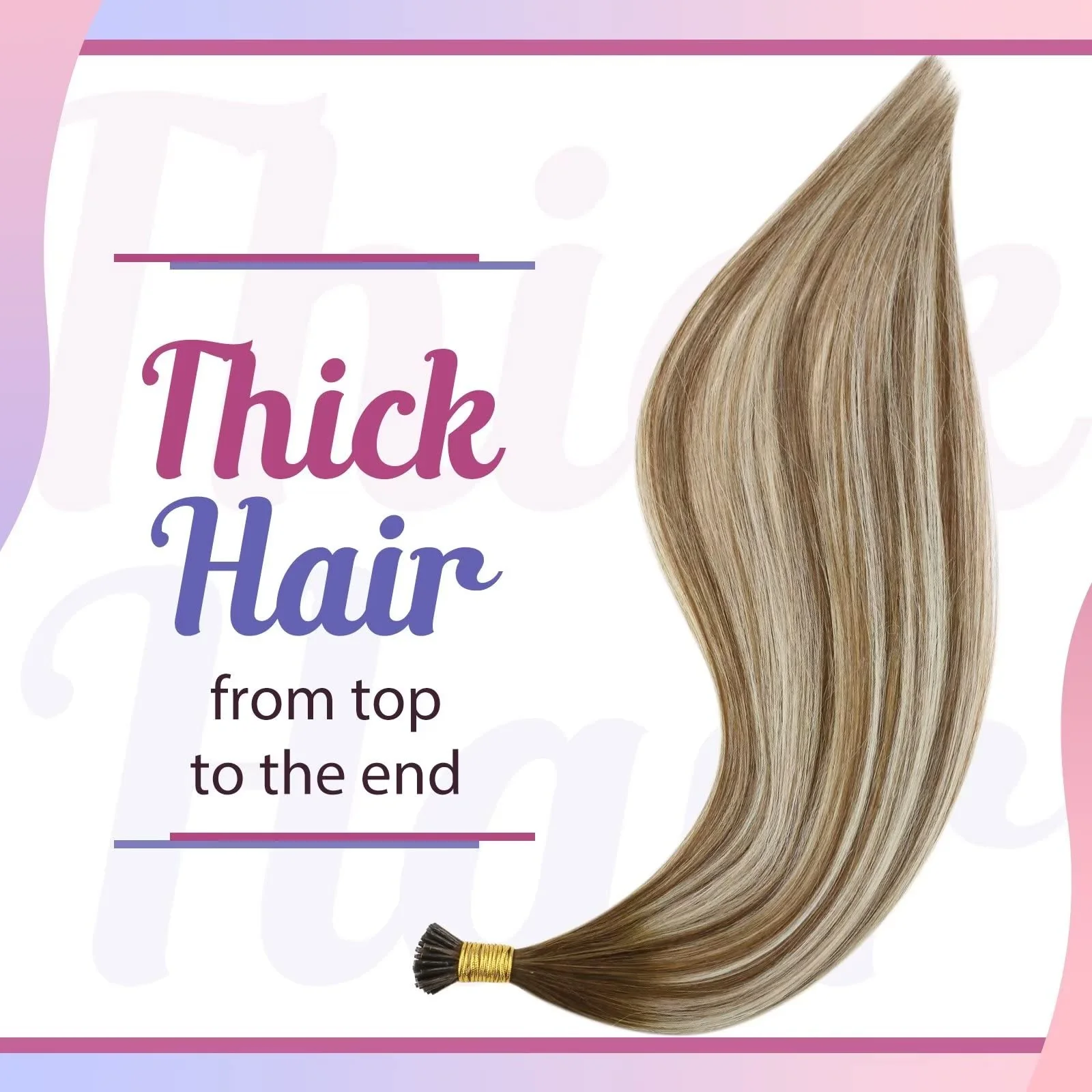 I-tips Hair Extensions Human Hair pre bonded - Image 109