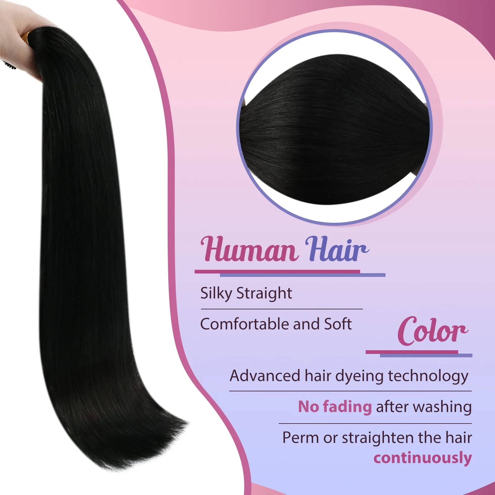 I-tips Hair Extensions Human Hair pre bonded - Image 16