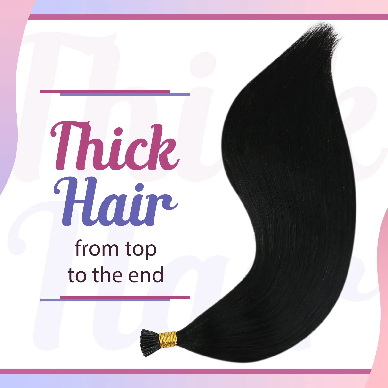 I-tips Hair Extensions Human Hair pre bonded - Image 17