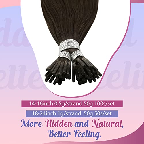 I-tips Hair Extensions Human Hair pre bonded - Image 27