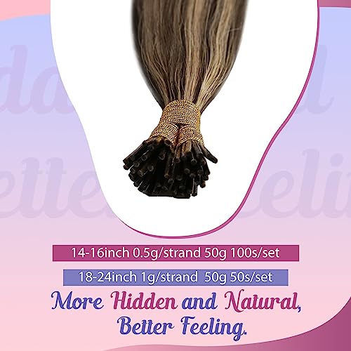I-tips Hair Extensions Human Hair pre bonded - Image 3