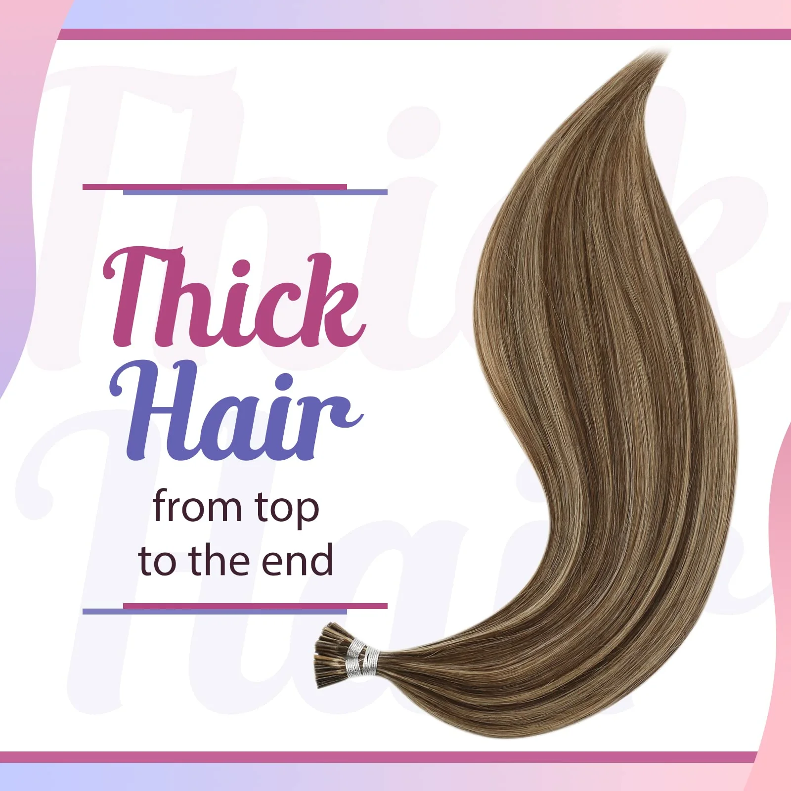 I-tips Hair Extensions Human Hair pre bonded - Image 56