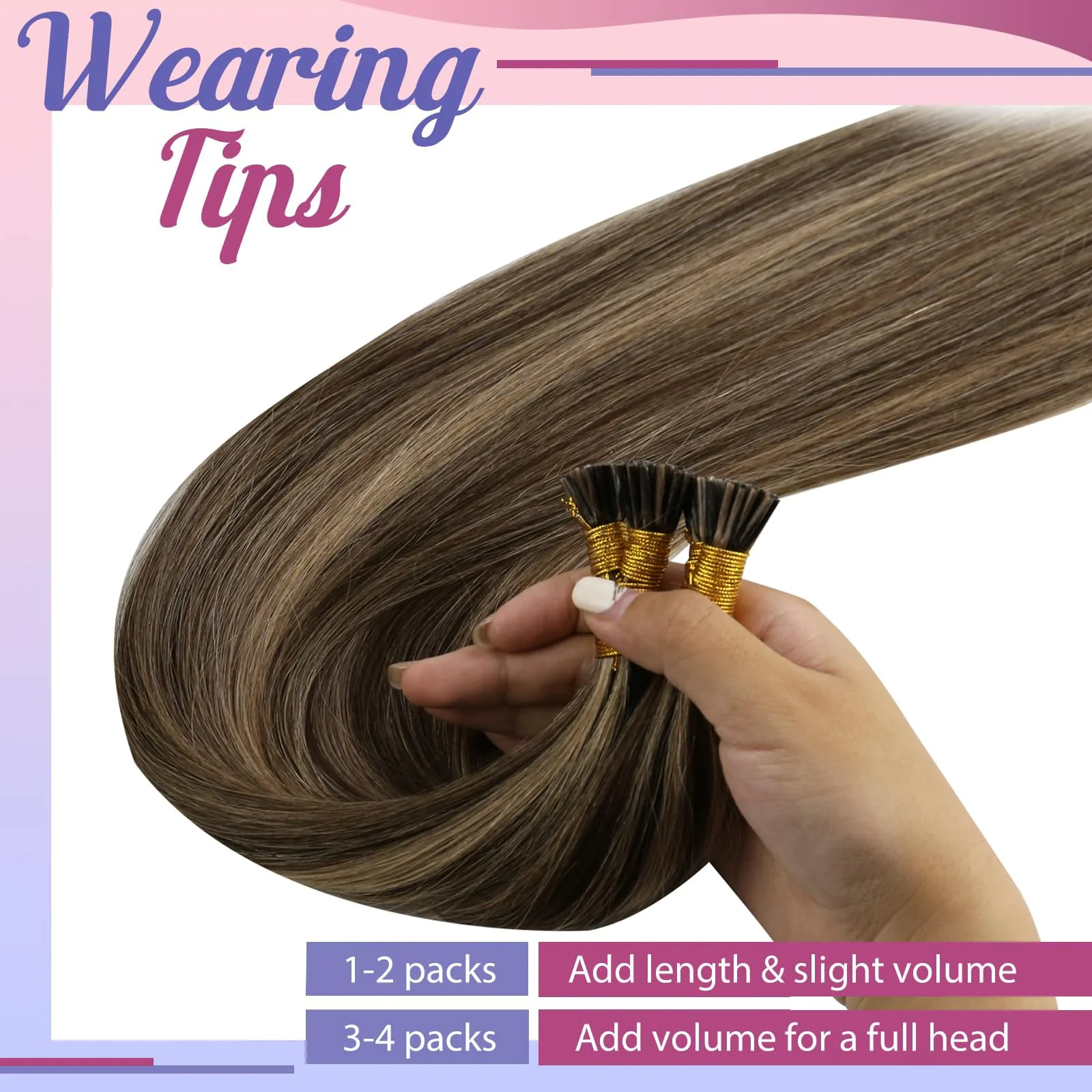 I-tips Hair Extensions Human Hair pre bonded - Image 58