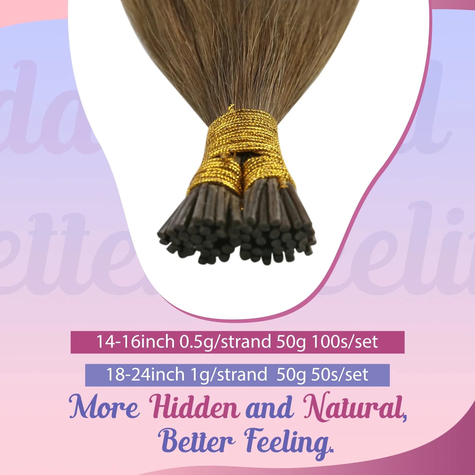 I-tips Hair Extensions Human Hair pre bonded - Image 69