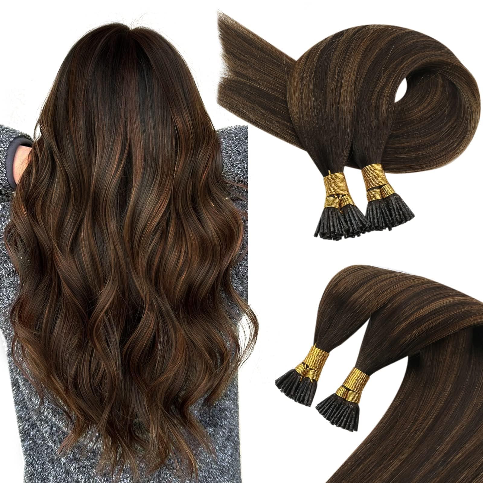 I-tips Hair Extensions Human Hair pre bonded - Image 74