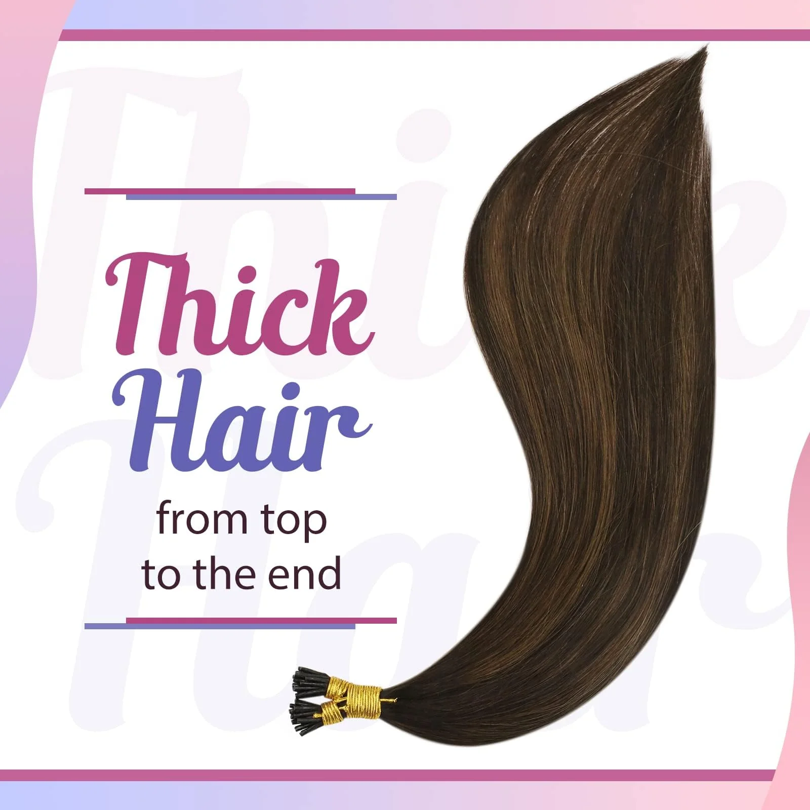 I-tips Hair Extensions Human Hair pre bonded - Image 76