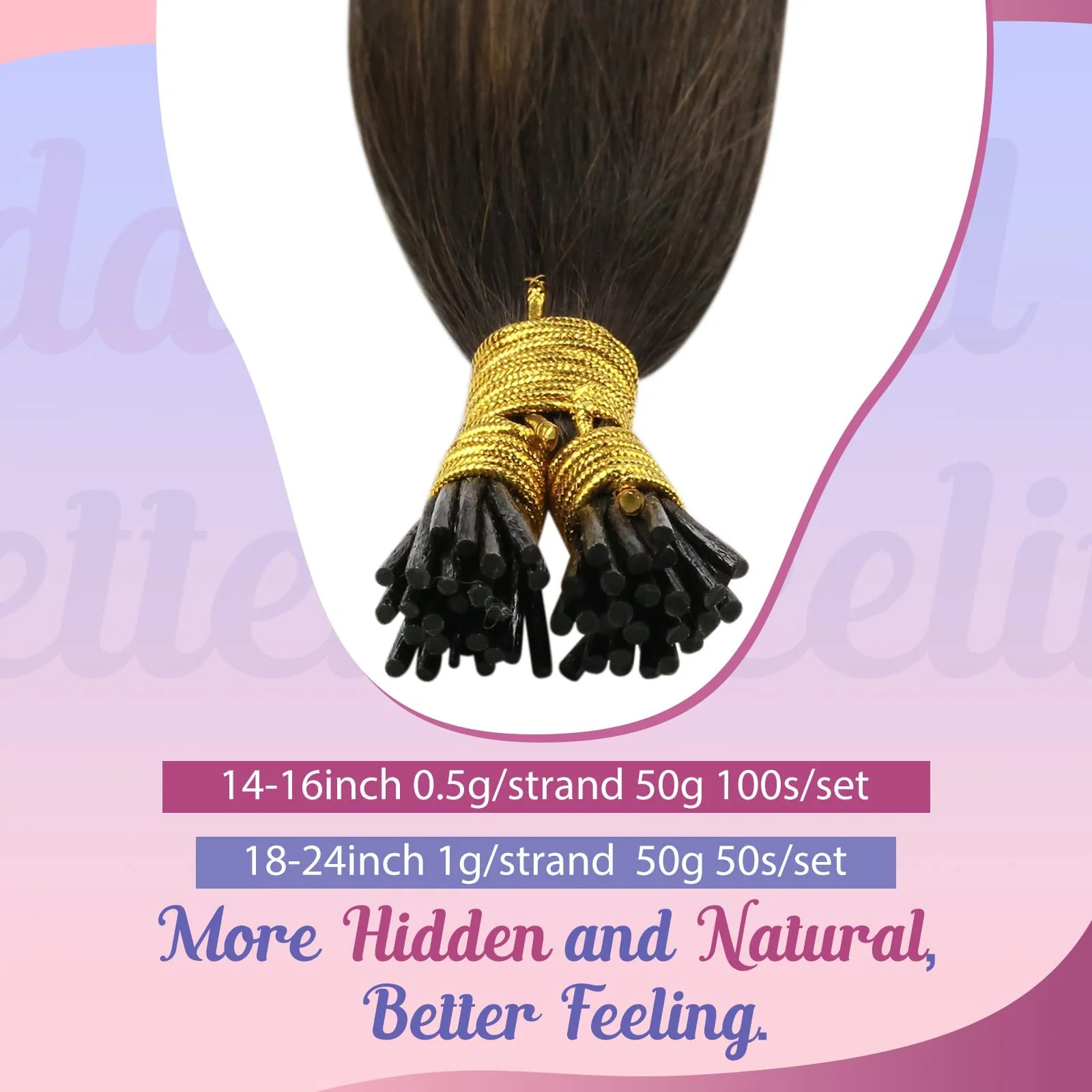 I-tips Hair Extensions Human Hair pre bonded - Image 77