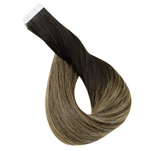 Invisible Tape Remy Human Hair Extensions 14 to 22 Inches Long - Image 100