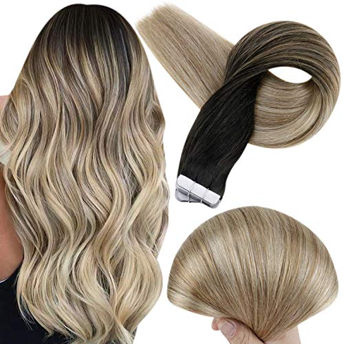 Invisible Tape Remy Human Hair Extensions 14 to 22 Inches Long - Image 103