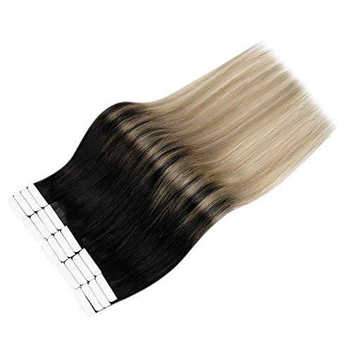 Invisible Tape Remy Human Hair Extensions 14 to 22 Inches Long - Image 108