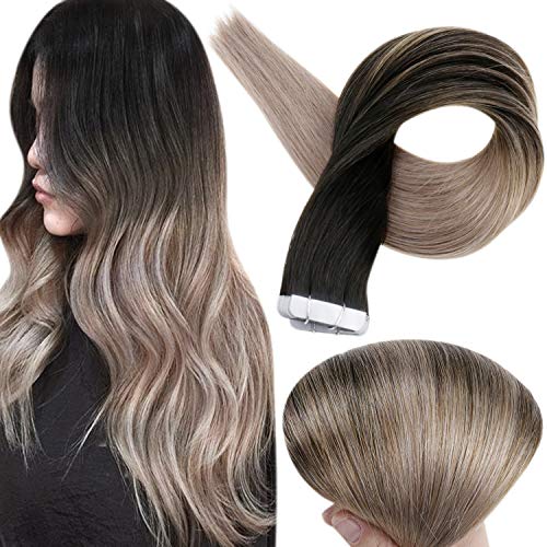 Invisible Tape Remy Human Hair Extensions 14 to 22 Inches Long - Image 112