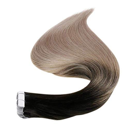 Invisible Tape Remy Human Hair Extensions 14 to 22 Inches Long - Image 115