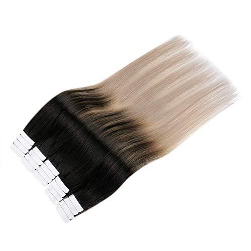 Invisible Tape Remy Human Hair Extensions 14 to 22 Inches Long - Image 116