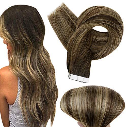 Invisible Tape Remy Human Hair Extensions 14 to 22 Inches Long - Image 119