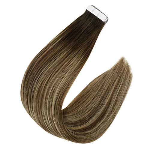 Invisible Tape Remy Human Hair Extensions 14 to 22 Inches Long - Image 120