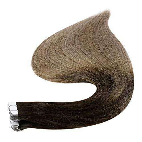 Invisible Tape Remy Human Hair Extensions 14 to 22 Inches Long - Image 129