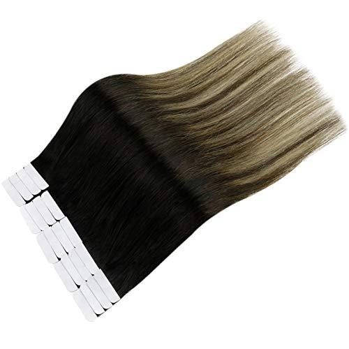 Invisible Tape Remy Human Hair Extensions 14 to 22 Inches Long - Image 138