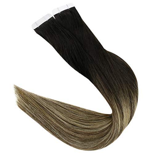 Invisible Tape Remy Human Hair Extensions 14 to 22 Inches Long - Image 139