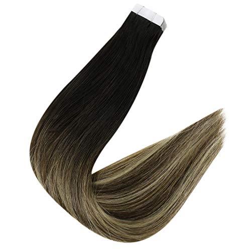 Invisible Tape Remy Human Hair Extensions 14 to 22 Inches Long - Image 145