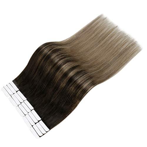 Invisible Tape Remy Human Hair Extensions 14 to 22 Inches Long - Image 150
