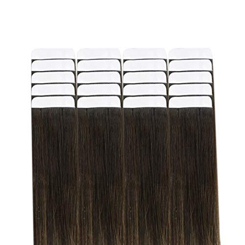 Invisible Tape Remy Human Hair Extensions 14 to 22 Inches Long - Image 151