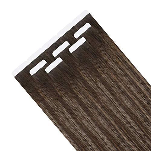 Invisible Tape Remy Human Hair Extensions 14 to 22 Inches Long - Image 161