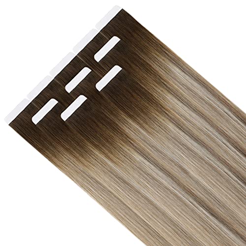 Invisible Tape Remy Human Hair Extensions 14 to 22 Inches Long - Image 170