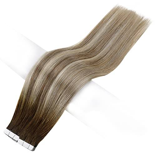 Invisible Tape Remy Human Hair Extensions 14 to 22 Inches Long - Image 172