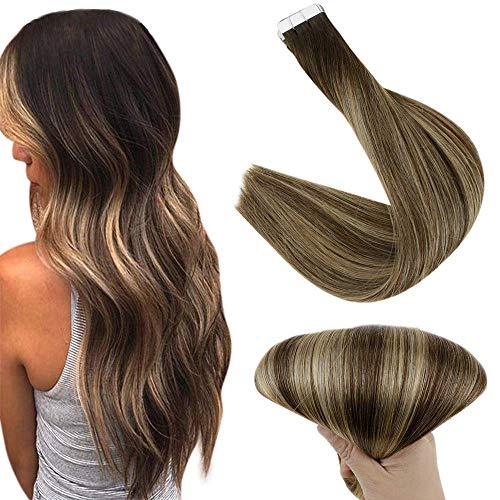 Invisible Tape Remy Human Hair Extensions 14 to 22 Inches Long - Image 173