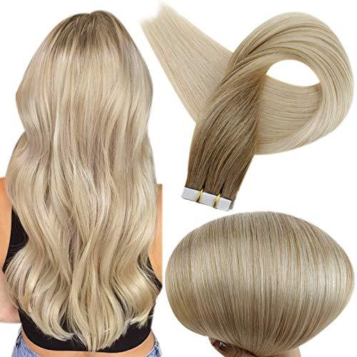 Invisible Tape Remy Human Hair Extensions 14 to 22 Inches Long - Image 174