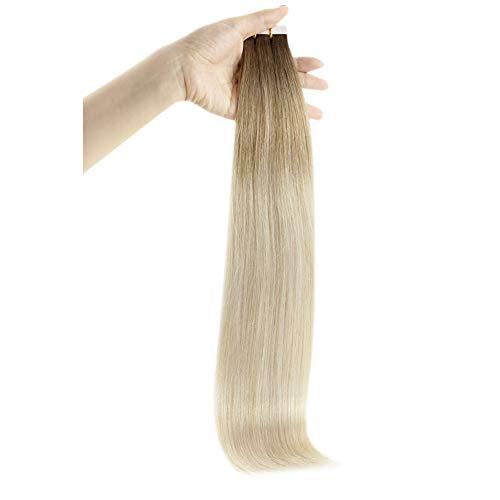 Invisible Tape Remy Human Hair Extensions 14 to 22 Inches Long - Image 176