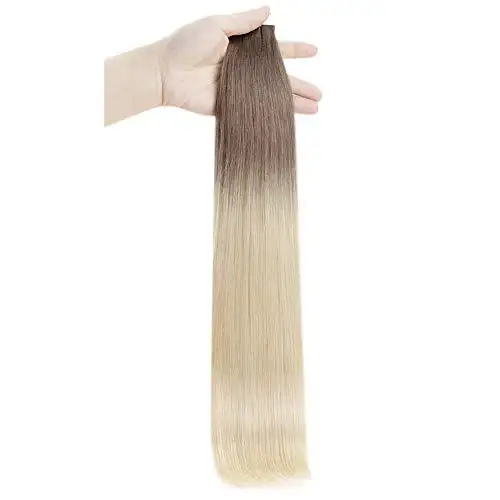 Invisible Tape Remy Human Hair Extensions 14 to 22 Inches Long - Image 18