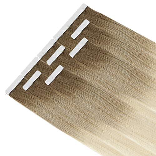 Invisible Tape Remy Human Hair Extensions 14 to 22 Inches Long - Image 181