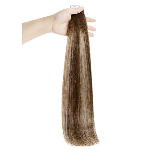 Invisible Tape Remy Human Hair Extensions 14 to 22 Inches Long - Image 185