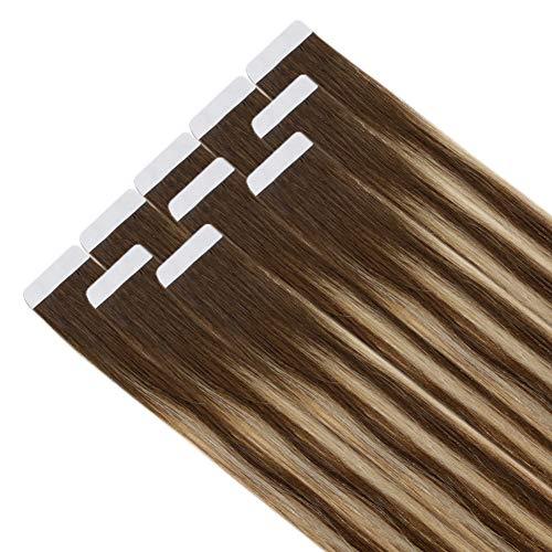 Invisible Tape Remy Human Hair Extensions 14 to 22 Inches Long - Image 188