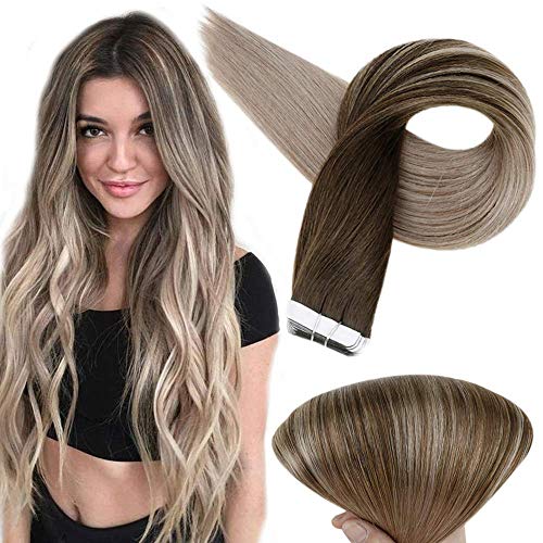 Invisible Tape Remy Human Hair Extensions 14 to 22 Inches Long - Image 35