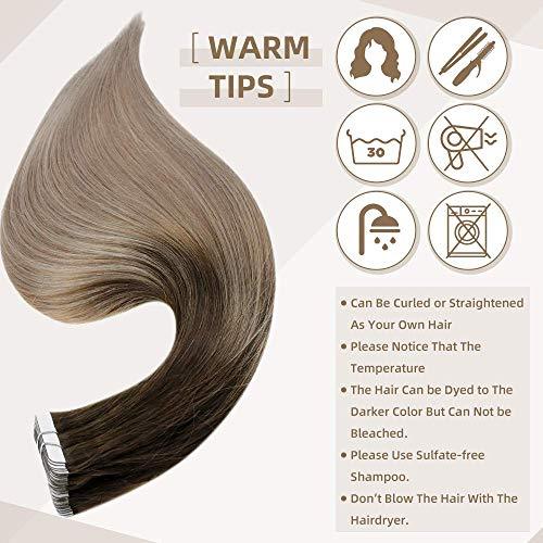 Invisible Tape Remy Human Hair Extensions 14 to 22 Inches Long - Image 38