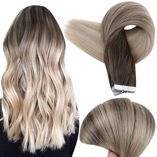 Invisible Tape Remy Human Hair Extensions 14 to 22 Inches Long - Image 43