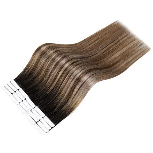Invisible Tape Remy Human Hair Extensions 14 to 22 Inches Long - Image 57