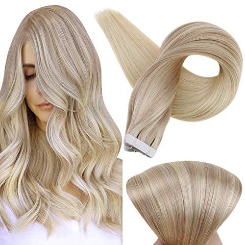 Invisible Tape Remy Human Hair Extensions 14 to 22 Inches Long - Image 60