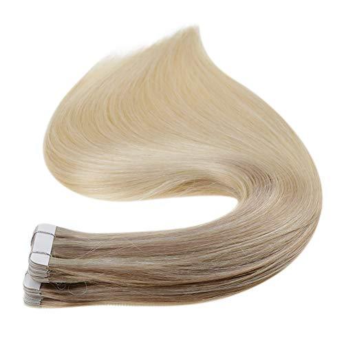 Invisible Tape Remy Human Hair Extensions 14 to 22 Inches Long - Image 61