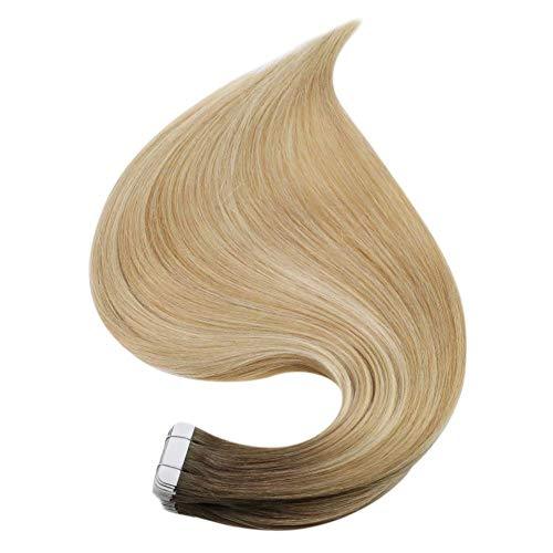 Invisible Tape Remy Human Hair Extensions 14 to 22 Inches Long - Image 86