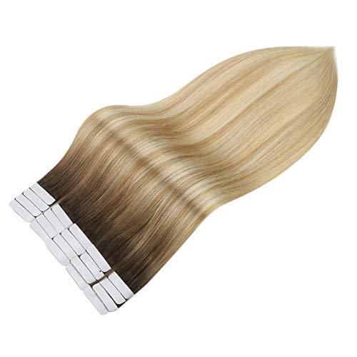 Invisible Tape Remy Human Hair Extensions 14 to 22 Inches Long - Image 87