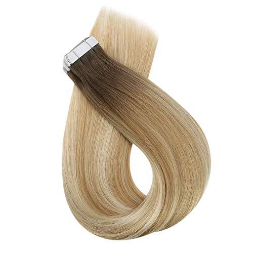 Invisible Tape Remy Human Hair Extensions 14 to 22 Inches Long - Image 90