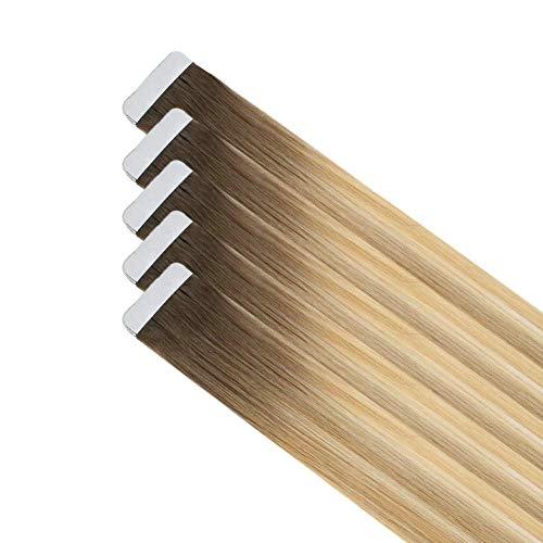 Invisible Tape Remy Human Hair Extensions 14 to 22 Inches Long - Image 92