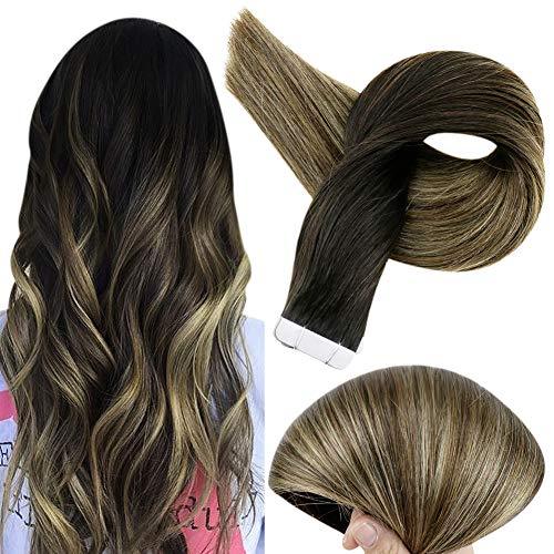 Invisible Tape Remy Human Hair Extensions 14 to 22 Inches Long - Image 94