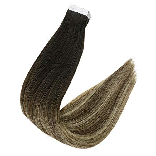 Invisible Tape Remy Human Hair Extensions 14 to 22 Inches Long - Image 96