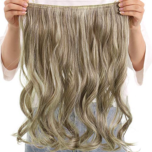 Invisible Wire Heat Friendly Halo Hair Extension - Image 19