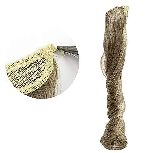 Invisible Wire Heat Friendly Halo Hair Extension - Image 20